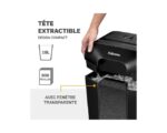 FELLOWES POWERSHRED® LX70 - DESTRUCTEUR À COUPE-CROISÉE - BAC 18L - 11 FEUILLES (4407501) – Image 5