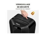 FELLOWES POWERSHRED® LX70 - DESTRUCTEUR À COUPE-CROISÉE - BAC 18L - 11 FEUILLES (4407501) – Image 4