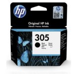 HP 305 Noir - Cartouche d'encre HP d'origine (3YM61AE)